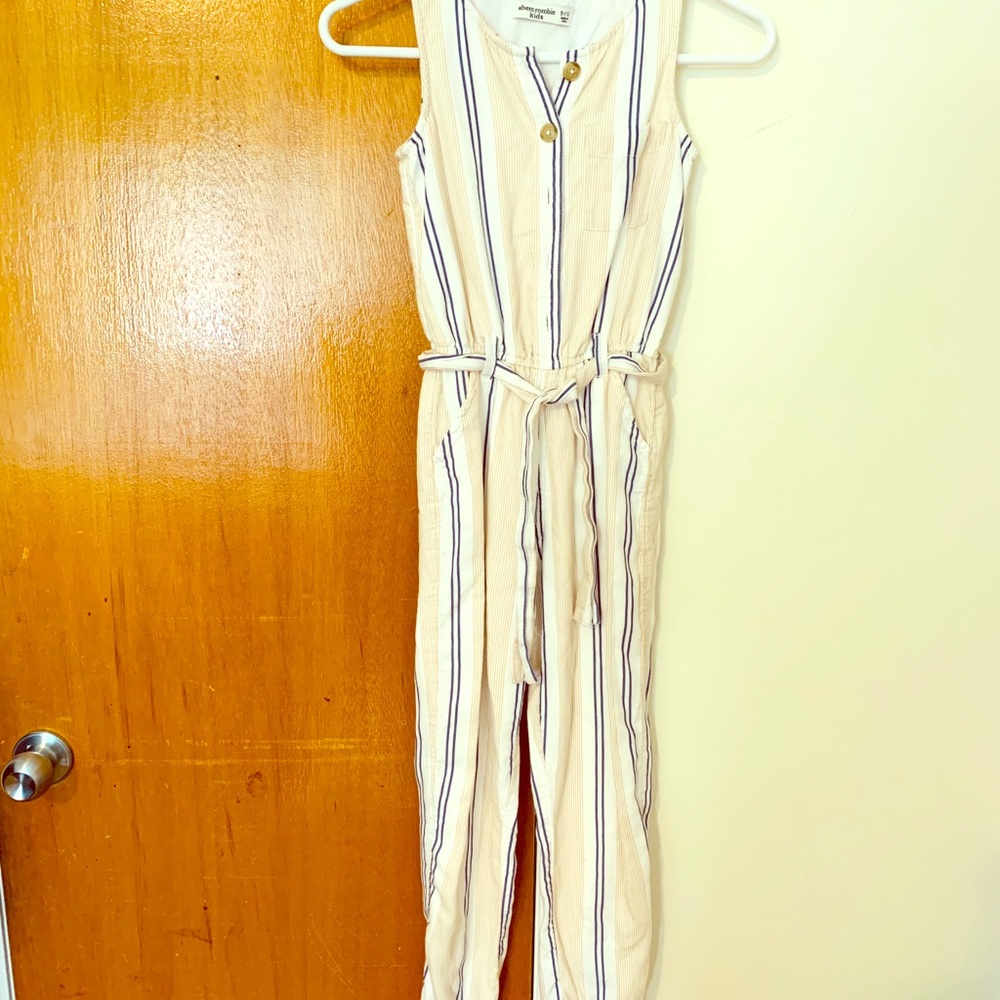 Abercrombie utility button up jumpsuit